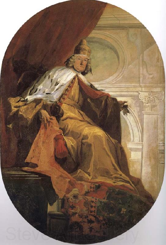 Giovanni Battista Tiepolo Giovanni II as Norge oil painting art